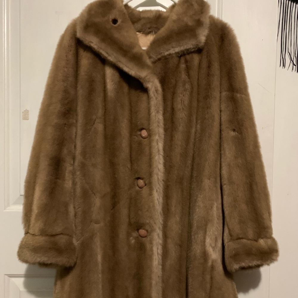 Vintage Faux Fur Coat